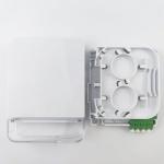 2-Core LC APC Plastic Face Plate Socket Panel for Long-Lasting Fiber Optic