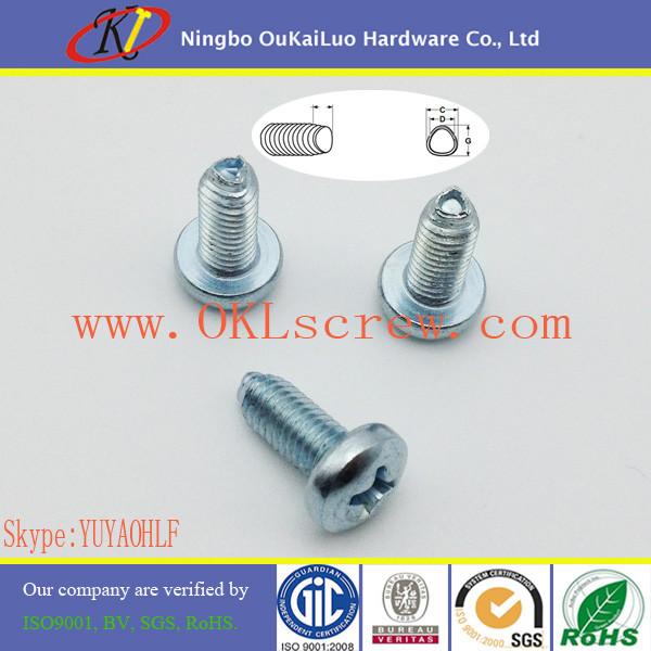 Buy cheap 4mm x 20mm Galvanized Phillips Pan Taptite Screws from wholesalers