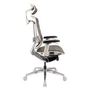 Buy cheap Grey Frame Ergonomic Office Chair Revolving Seating Back Frame from wholesalers
