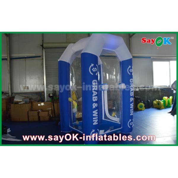 LED light Money Graber Machine For Promotion / Advertising / Amusement