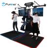 Buy cheap New Business Ideas Invest VR Simulator 9d Virtual Reality Cinema 2 players Shooting game Machine from wholesalers