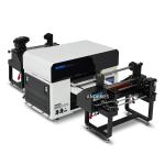CMYKV Colour Label A3 UV Printers for Coated Paper Film XP600 Digital Printing
