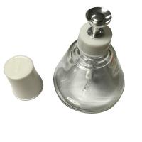Buy cheap 100% Metal Pump ESD Packaging Materials Glass Solvent Dispenser Alcohol Bottle Size 180ML product