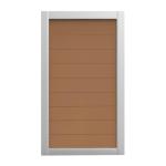 Outdoor Wood Plastic Composite Gate Panel Board WPC Door Sheet