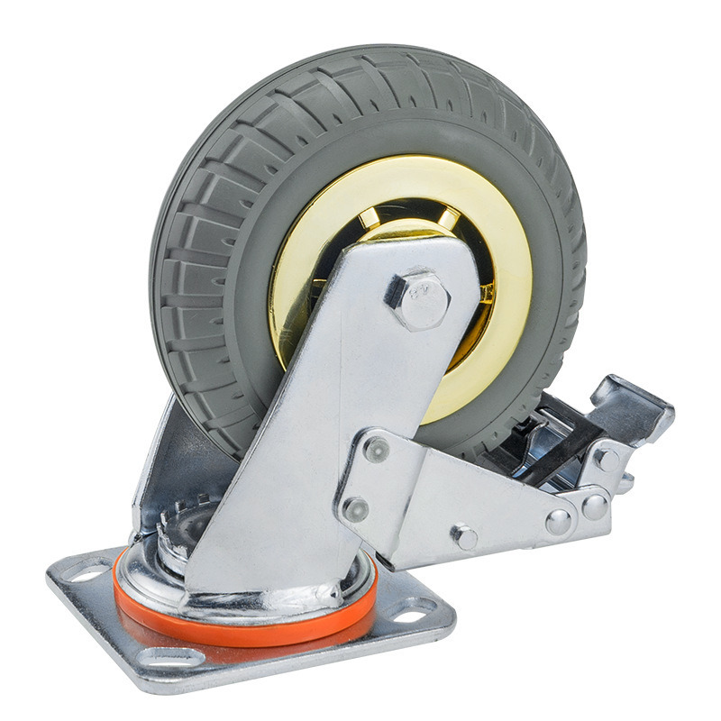 High Quality Heavy Duty 4/5/6/8 Inch Golden Castor with Lock