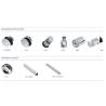 Buy cheap Easy Installation Glass Sliding Door Fittings Long Lasting Shower Door Wheels from wholesalers