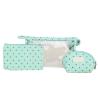 Buy cheap Women Portable Canvas Plastic Travel Toiletry Pouch Set from wholesalers