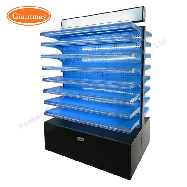 Buy cheap Double Sides LED Light Metal Rack Pegboard Display Stand from wholesalers