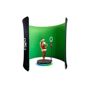 Buy cheap Tension Fabric Led Backdrop Wall Circular Video Wall Backdrop product