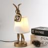 Buy cheap Modern Resin Table Lamp Nordic Creative Designer Rogue Rabbit Light（WH-MTB-267) from wholesalers