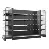 Buy cheap Double Sided Wire Mesh Gondola Display Rack Shelf Grocery Supermarket Shelves from wholesalers