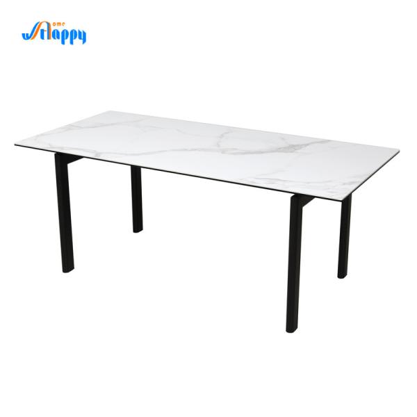 Buy cheap 1800*850mm Knock-Down Fixed Top Dining Table With Ceramic Top DT-996-180 from wholesalers
