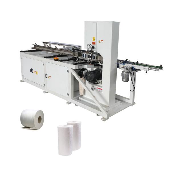 Buy cheap High Speed Band Saw Toilet Paper Kitchen Towel Cutting Machine For Sale 100cuts/min from wholesalers
