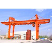 Buy cheap Customized Shipping Container Crane RMG Mobile Traveling Quayside Gantry Crane product