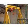 Buy cheap Moveable Height 10m 12T Workshop Gantry Crane from wholesalers