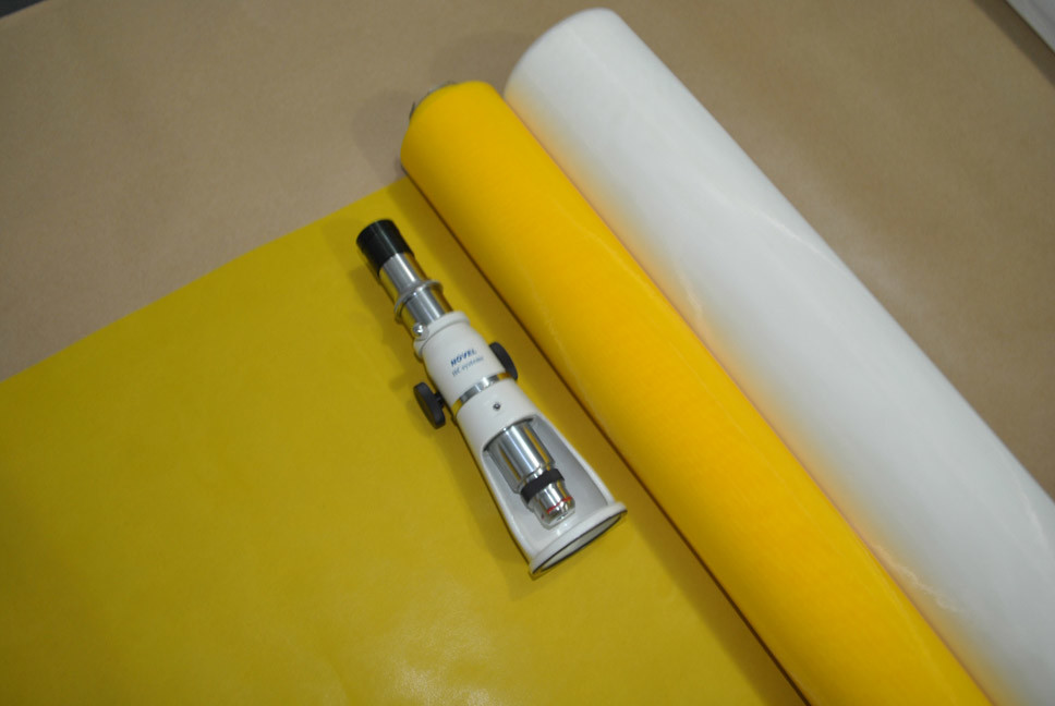 65 Inch Polyester Monofilament Mesh , Polyester Mesh Screen Low Elasticity