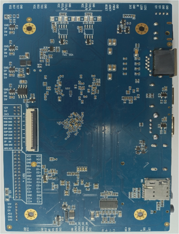 Linux / Android System Motherboard Compatible With OpenGL Touch Query Machine