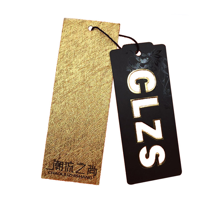 Offset printing Hang Tag Labels for t shirt clothing garment