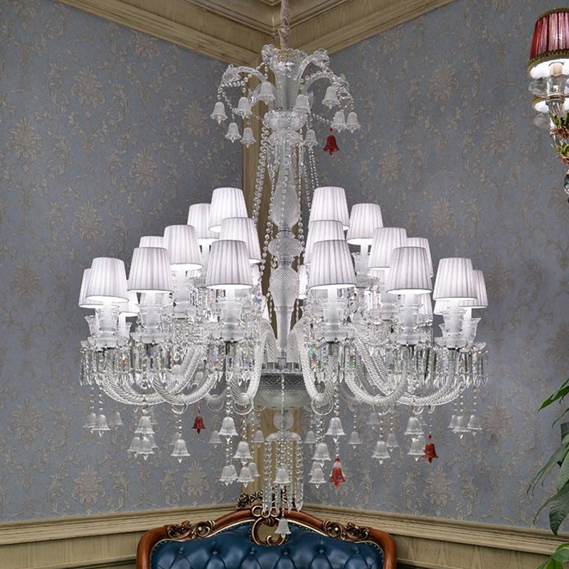 Glam crystal chandelier with High Qulity Crystal For House Lighting (WH-CY-151)