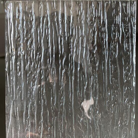 Buy cheap Reeded Fluted Glass Texture Seamless Rain Patterned 0.4mm IGCC from wholesalers