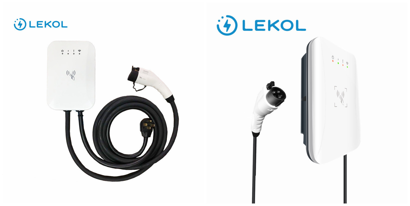 Durable Rfid Type 1 Electric Wall Box Charger Ev Car Charging Points 11kw