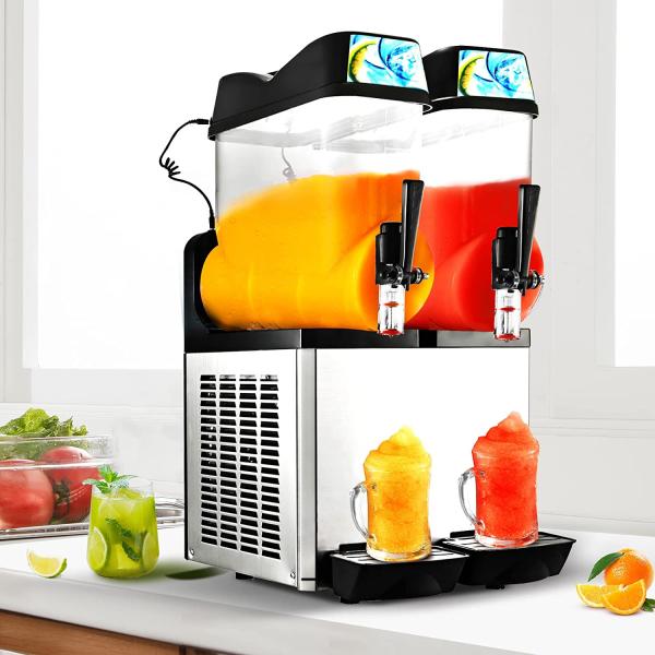 Buy cheap Daiquiri Commercial Margarita Slush Machine 340 PCS 12L X 2 Frozen Drink from wholesalers