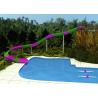 Buy cheap 2 Person Outdoor Swimming Pool Slides For Family Resort / Adventure Park Water Slide from wholesalers