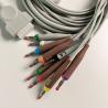 Buy cheap Electrocardiogram Machine Integrated 12 Lead Wire 15 Pin Banana Head 4.0 Chest Guide 3.2M from wholesalers