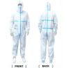 Buy cheap Waterproof Disposable Protective Clothing White Disposable Overalls from wholesalers
