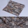 Buy cheap Moisture-Proof PVC Vinyl Brick Stone Wallpaper Vintage Design 3D Brick Wallpaper Adhesive Paper Stickers from wholesalers