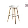 Buy cheap Nodic Egg Chair Plastic Counter Stools , Egg Bar Stool Modern PP Wood Frame from wholesalers