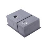 Kitchen Sink Handmade Sink Stainless Steel Undermount Double Bowls Sink