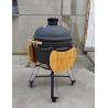 Buy cheap Classic 22 Inch Kamado Grills BBQ Bubble Black Glaze Surface from wholesalers