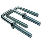 Stainless Steel U Bolts Second Operation Powder Coating for Long-Lasting