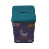 Buy cheap Vintage Advertising Square Tin Box Tin Coin Bank For Promotion Packaging from wholesalers