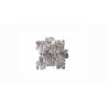 Buy cheap Smooth Cut Grey Pebble Floor Tiles Interlocking For Showers Bathroom from wholesalers