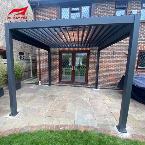 Buy cheap Modern Motorized Aluminum Gazebo 10" X 10" For Deck Garden Patio from wholesalers