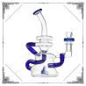 Buy cheap 8 Inches Showerhead Perc Bongs Smoking Glass Recycler 5mm Thickness from wholesalers