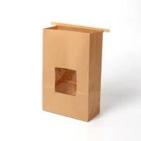 Buy cheap Embossing Kraft Butter Paper Pouch product