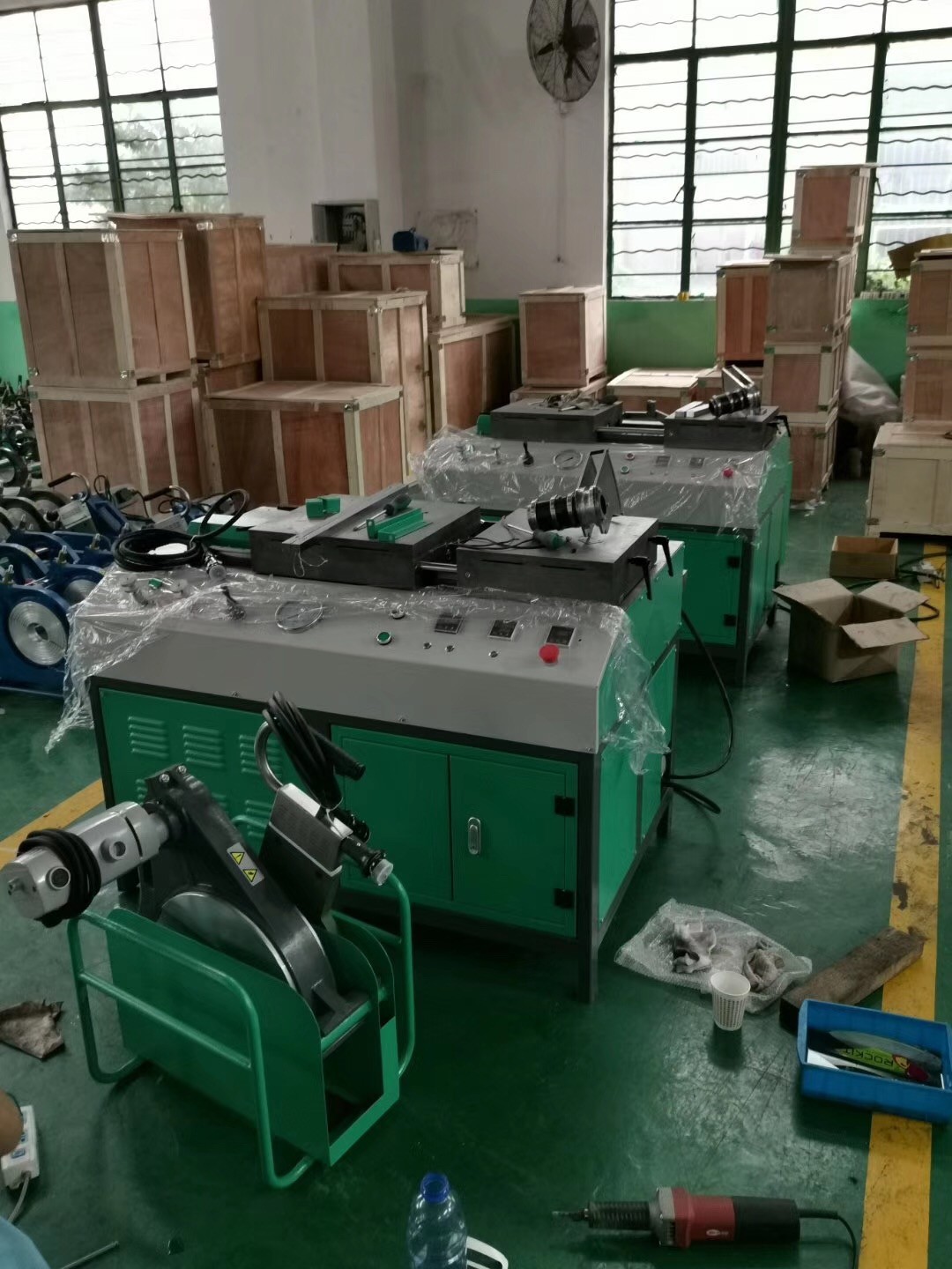 450mm Cross Fittings Butt Fusion Welding Machine
