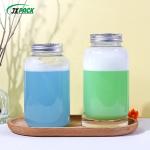 Taiwan Takeaway 500ML Milk Tea PET Bottle With Screw Cap And Screen Printing