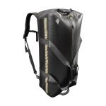 TPU Outdoor Waterproof Dry Duffel Bag 120L Black Color For Camping