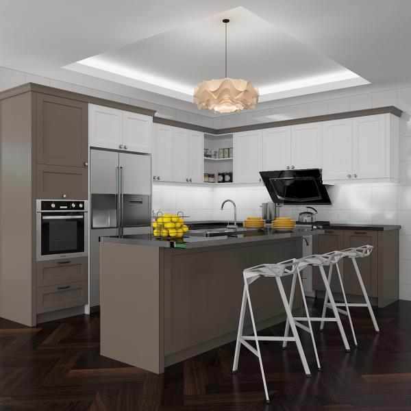 Buy cheap Allure Millwork Manufacturers Island Pantry Solid Wood Smart Kitchen Cabinet from wholesalers