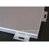 Buy cheap Facade Silver 1220*2440mm Aluminium Solid Panel Abrasion Resistant from wholesalers