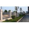 Buy cheap Metal Residential Light Commercial Ornamental Aluminum Fence , Customized Size from wholesalers