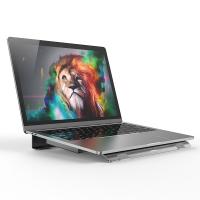 Buy cheap ROHS DV 5V Aluminum Alloy Laptop Stand With Cooling Fan 1200RPM product