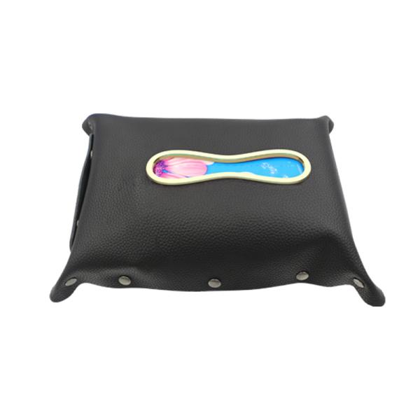 Buy cheap PU Leather 0.79 Inches Tissue Paper Storage Box For Car Sun Visor from wholesalers