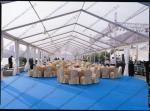 A Shape Aluminum Frame Wedding Event Tents Church Banquet White PVC Fabric