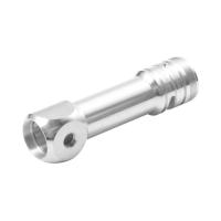 Buy cheap Electroplate Custom CNC Parts Hardness Aluminum Turned Parts Mechanical Handle product