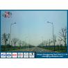 Buy cheap Zinc Coated Single Arm Octagonal Steel Tubular Commercial Light Poles For Highway Lighting from wholesalers